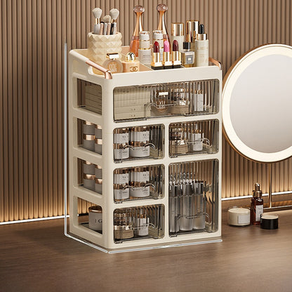 Luxury Cosmetics Organizer - Premium Clear Storage Box