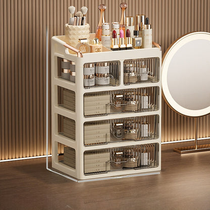 Luxury Cosmetics Organizer - Premium Clear Storage Box