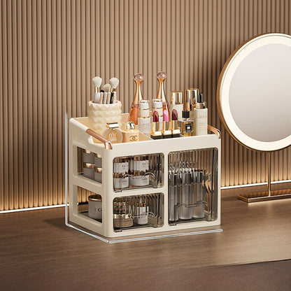 Luxury Cosmetics Organizer - Premium Clear Storage Box