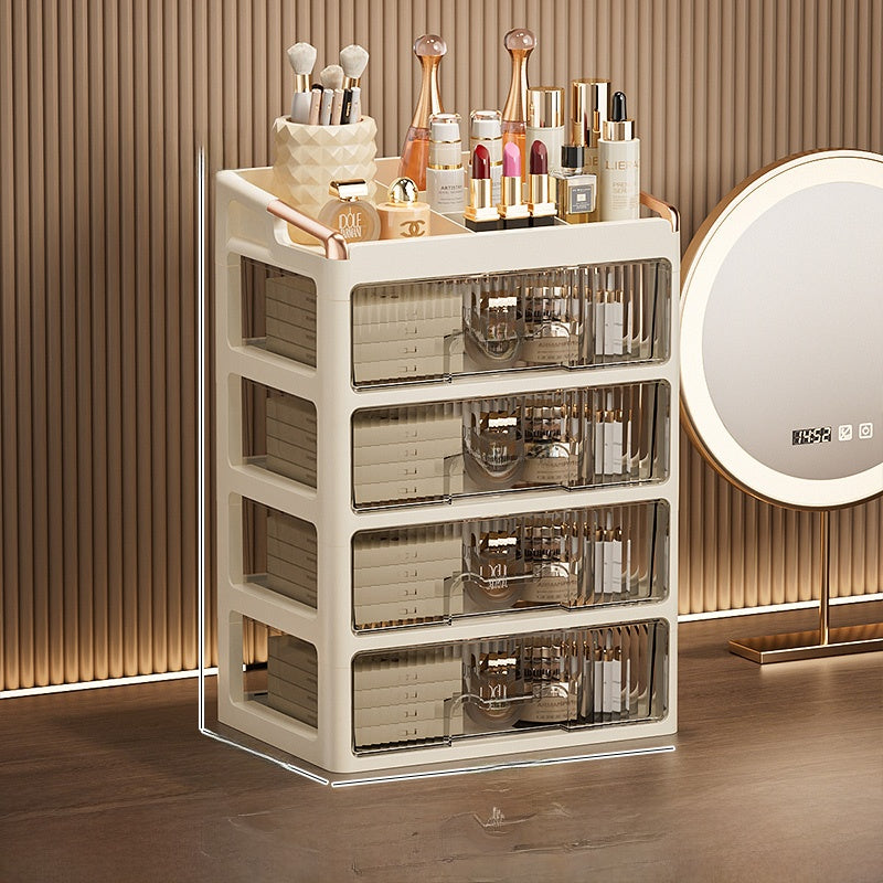 Luxury Cosmetics Organizer - Premium Clear Storage Box