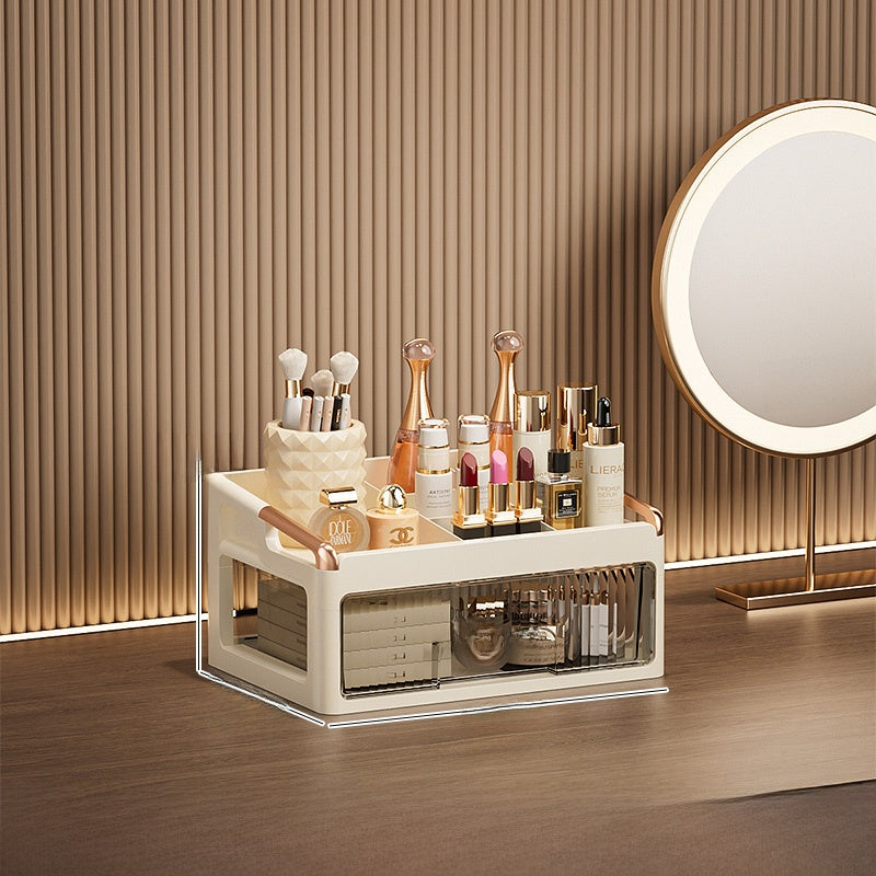 Luxury Cosmetics Organizer - Premium Clear Storage Box
