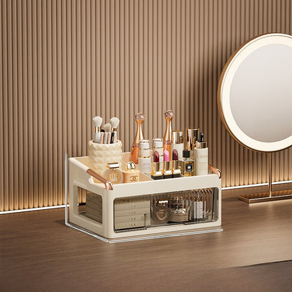 Luxury Cosmetics Organizer - Premium Clear Storage Box