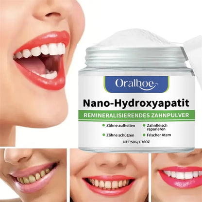 Hydroxyapatite Teeth Whitening Powder Professional Oral Care Stain Removal For White Teeth Cleaning Fresh Breath Dental Care