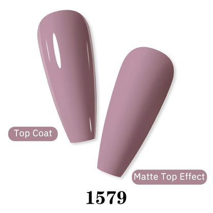 Arte Clavo Glitter Gel Nail 15ml Semi Permanent Soak Off UV Gel Varnish Nail Manicure Top Base Coat Gel Polish Art Decoration