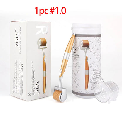 1pc 1.0 Color 192-Needle Derma Roller Microneedling Tool for Face & Body