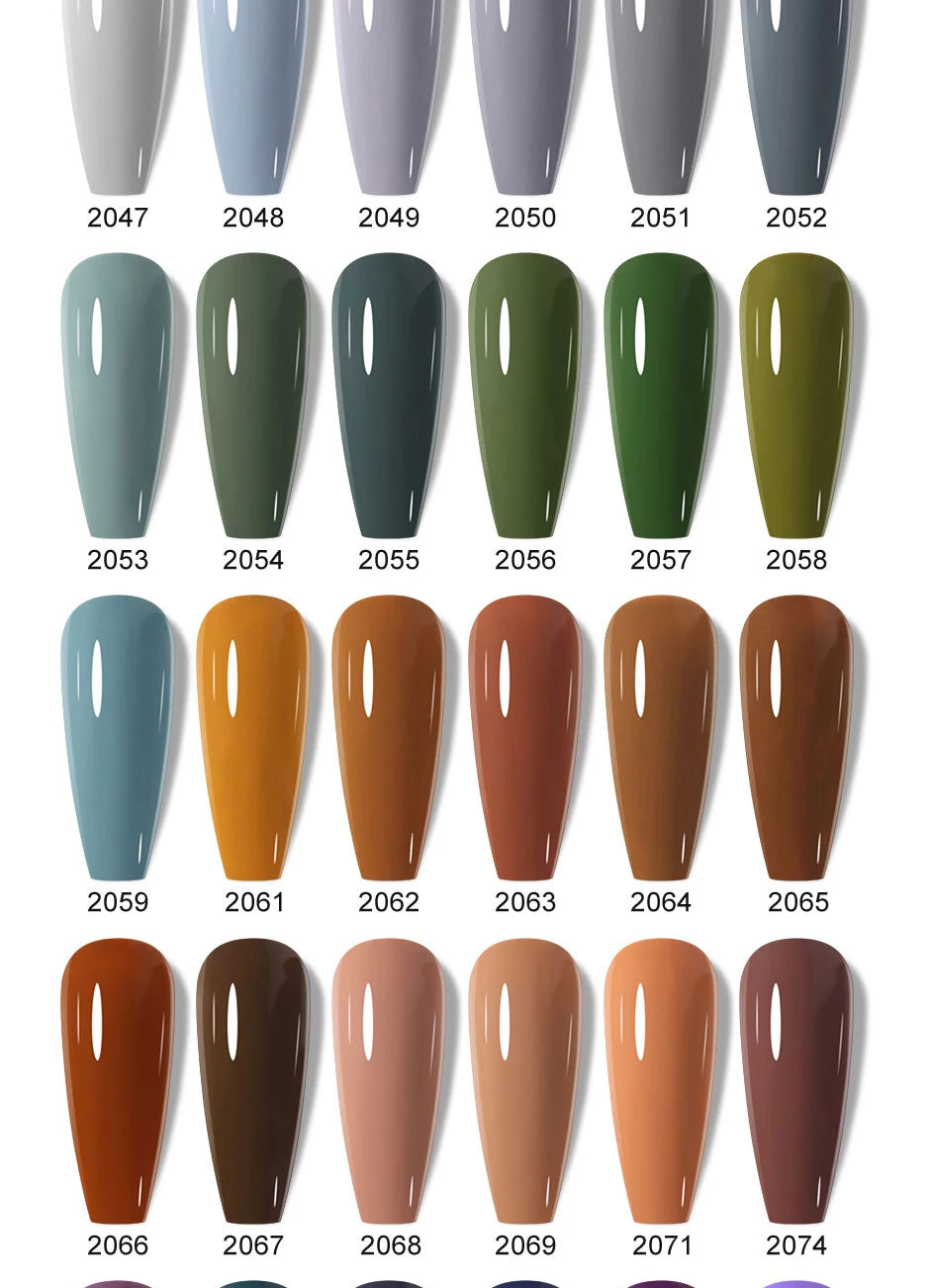 Arte Clavo Glitter Gel Nail 15ml Semi Permanent Soak Off UV Gel Varnish Nail Manicure Top Base Coat Gel Polish Art Decoration