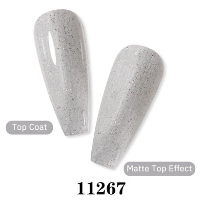 Arte Clavo Glitter Gel Nail 15ml Semi Permanent Soak Off UV Gel Varnish Nail Manicure Top Base Coat Gel Polish Art Decoration
