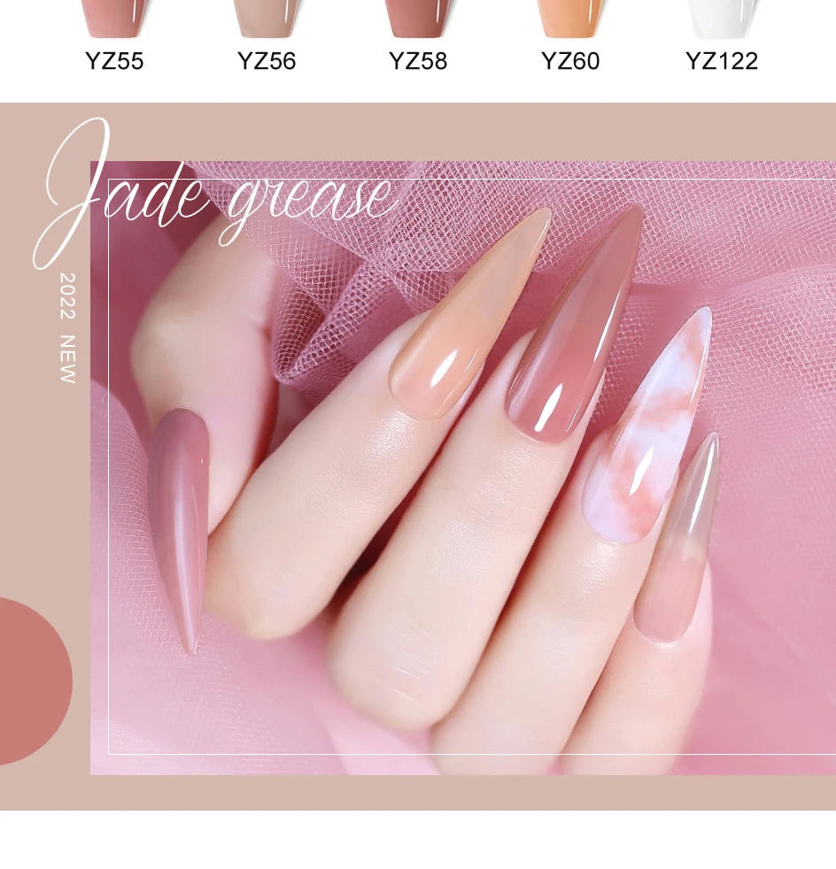 Arte Clavo Glitter Gel Nail 15ml Semi Permanent Soak Off UV Gel Varnish Nail Manicure Top Base Coat Gel Polish Art Decoration