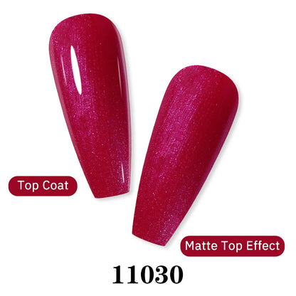 Arte Clavo Glitter Gel Nail 15ml Semi Permanent Soak Off UV Gel Varnish Nail Manicure Top Base Coat Gel Polish Art Decoration