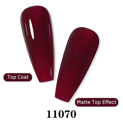 Arte Clavo Glitter Gel Nail 15ml Semi Permanent Soak Off UV Gel Varnish Nail Manicure Top Base Coat Gel Polish Art Decoration