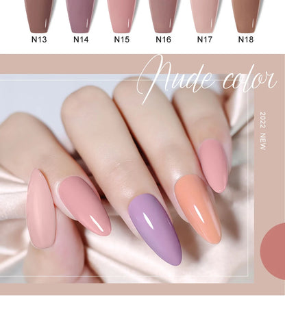 Arte Clavo Glitter Gel Nail 15ml Semi Permanent Soak Off UV Gel Varnish Nail Manicure Top Base Coat Gel Polish Art Decoration