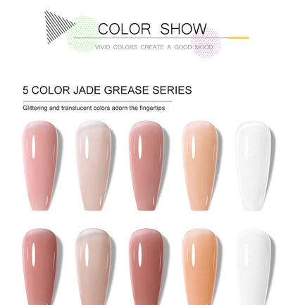 Arte Clavo Glitter Gel Nail 15ml Semi Permanent Soak Off UV Gel Varnish Nail Manicure Top Base Coat Gel Polish Art Decoration
