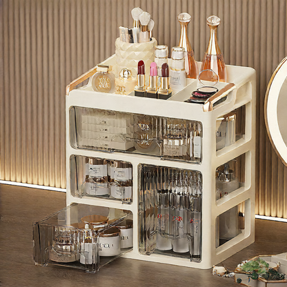 Luxury Cosmetics Organizer - Premium Clear Storage Box